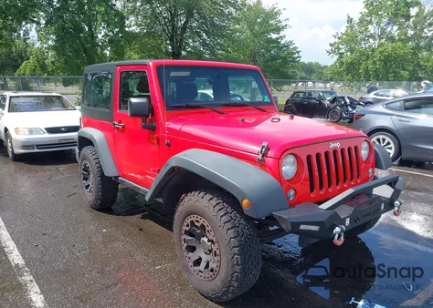 2015 Jeep Wrangler Sport из США, поврежденный, VIN 1C4AJWAG8FL662674